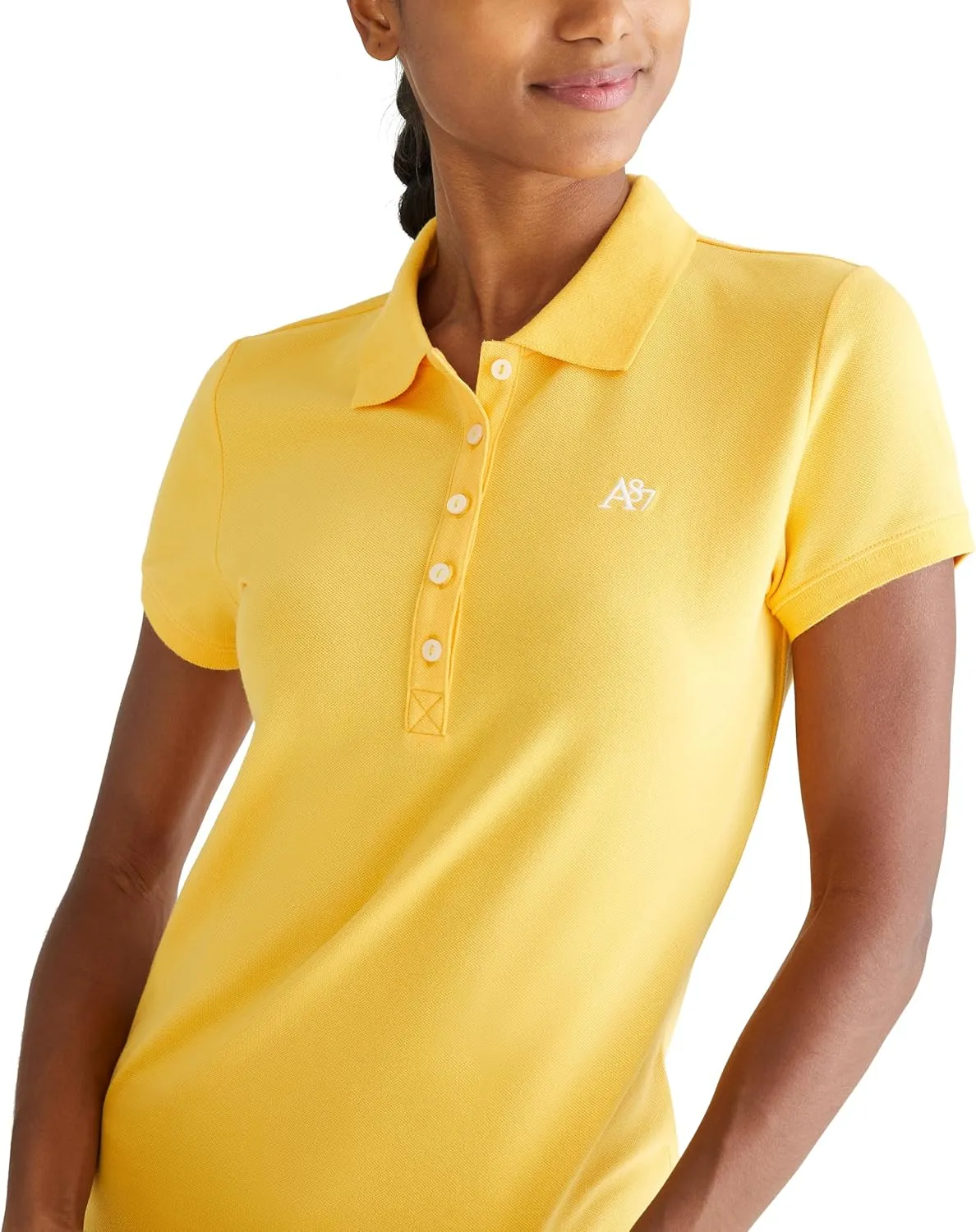 AEROPOSTALE Women's Aero Solid A87 Polo