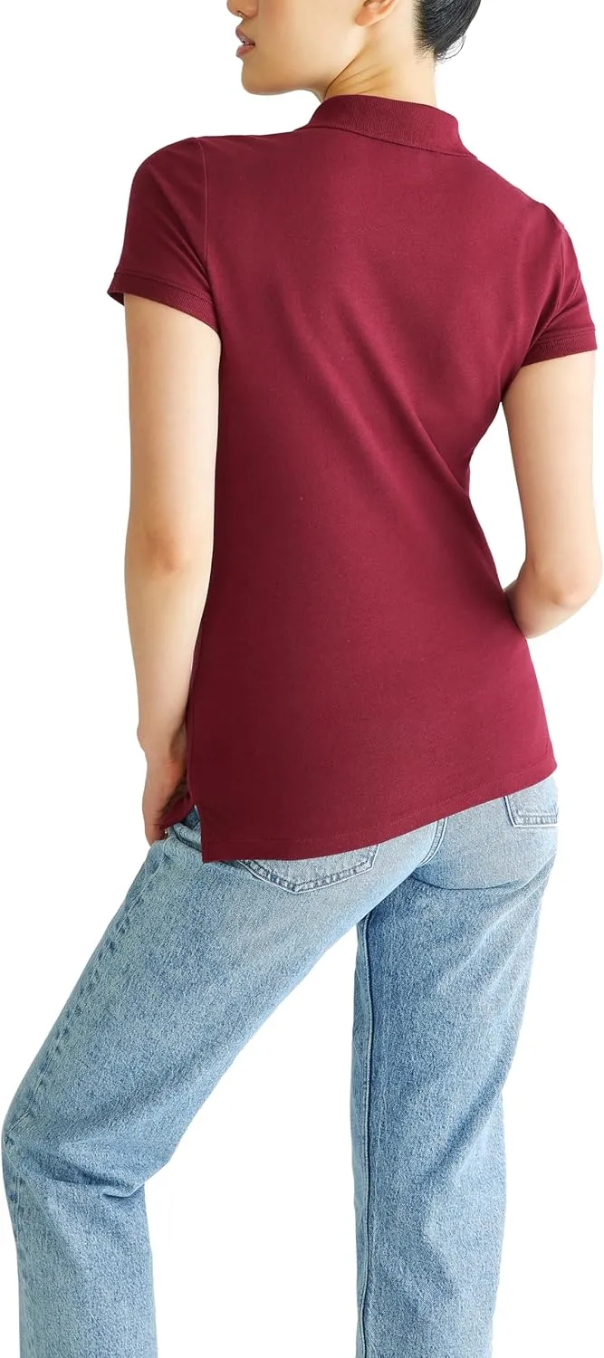 AEROPOSTALE Women's Aero Uniform Polo Short Sleeve