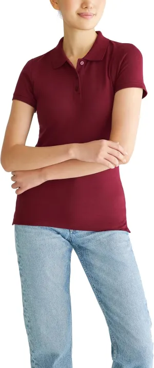 AEROPOSTALE Women's Aero Uniform Polo Short Sleeve