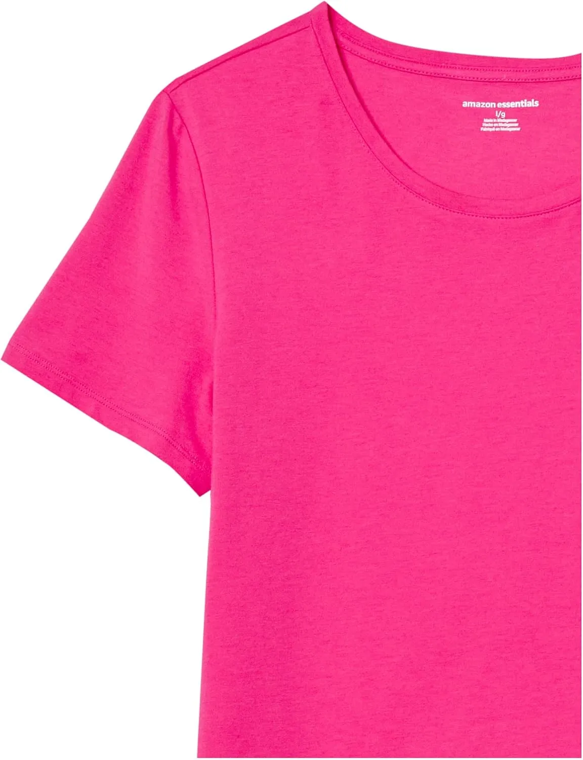 Amazon Essentials Women's Regular-Fit Short-Sleeve Crewneck T-Shirt, Multipacks