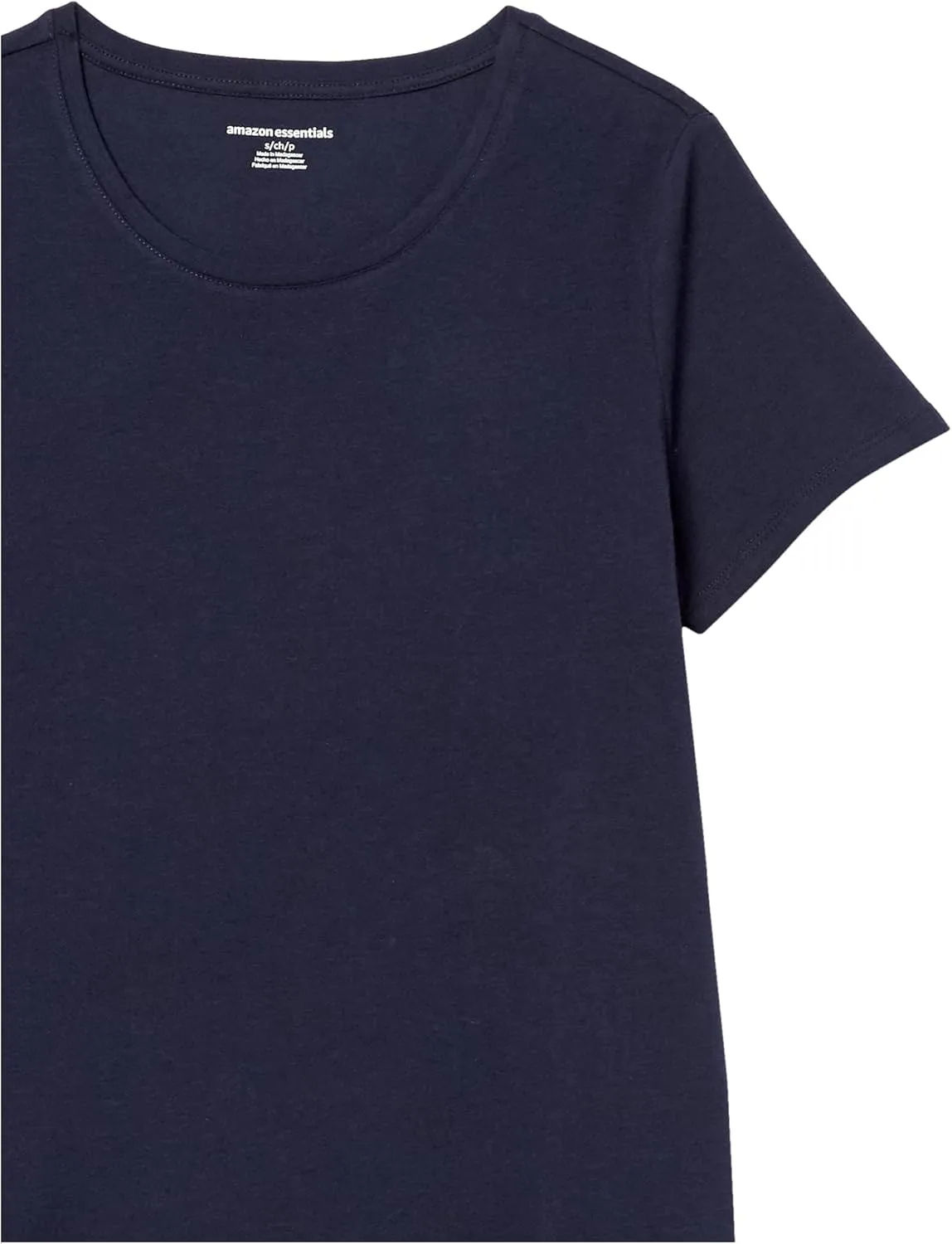 Amazon Essentials Women's Regular-Fit Short-Sleeve Crewneck T-Shirt, Multipacks