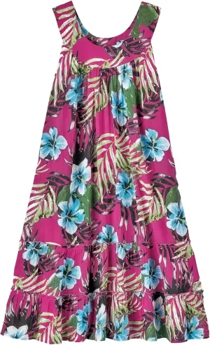 Anthony Richards Women's Crinkle Gauze Sun Dress 100% Cotton Sleeveless Dress