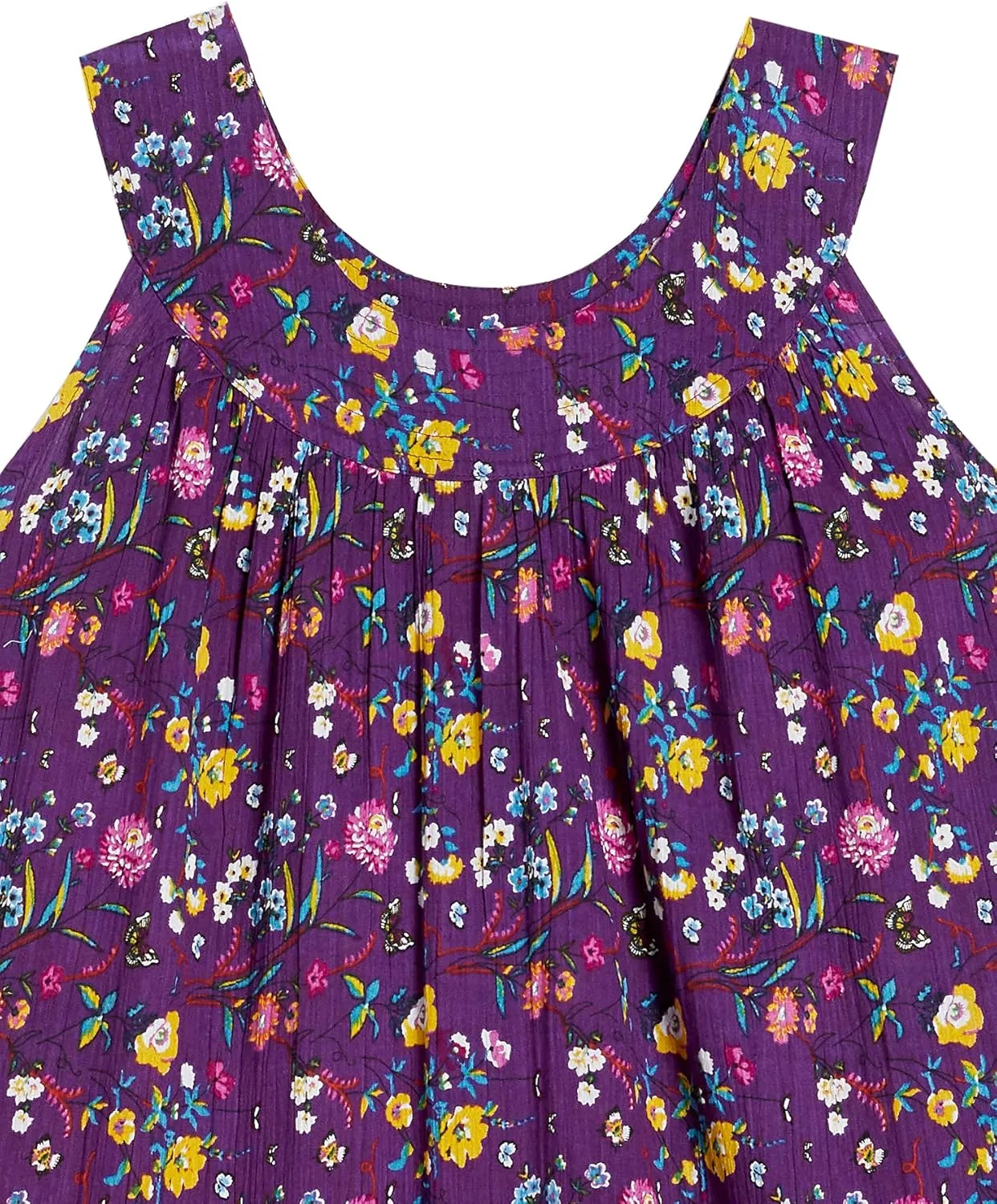 Anthony Richards Women's Crinkle Gauze Sun Dress 100% Cotton Sleeveless Dress