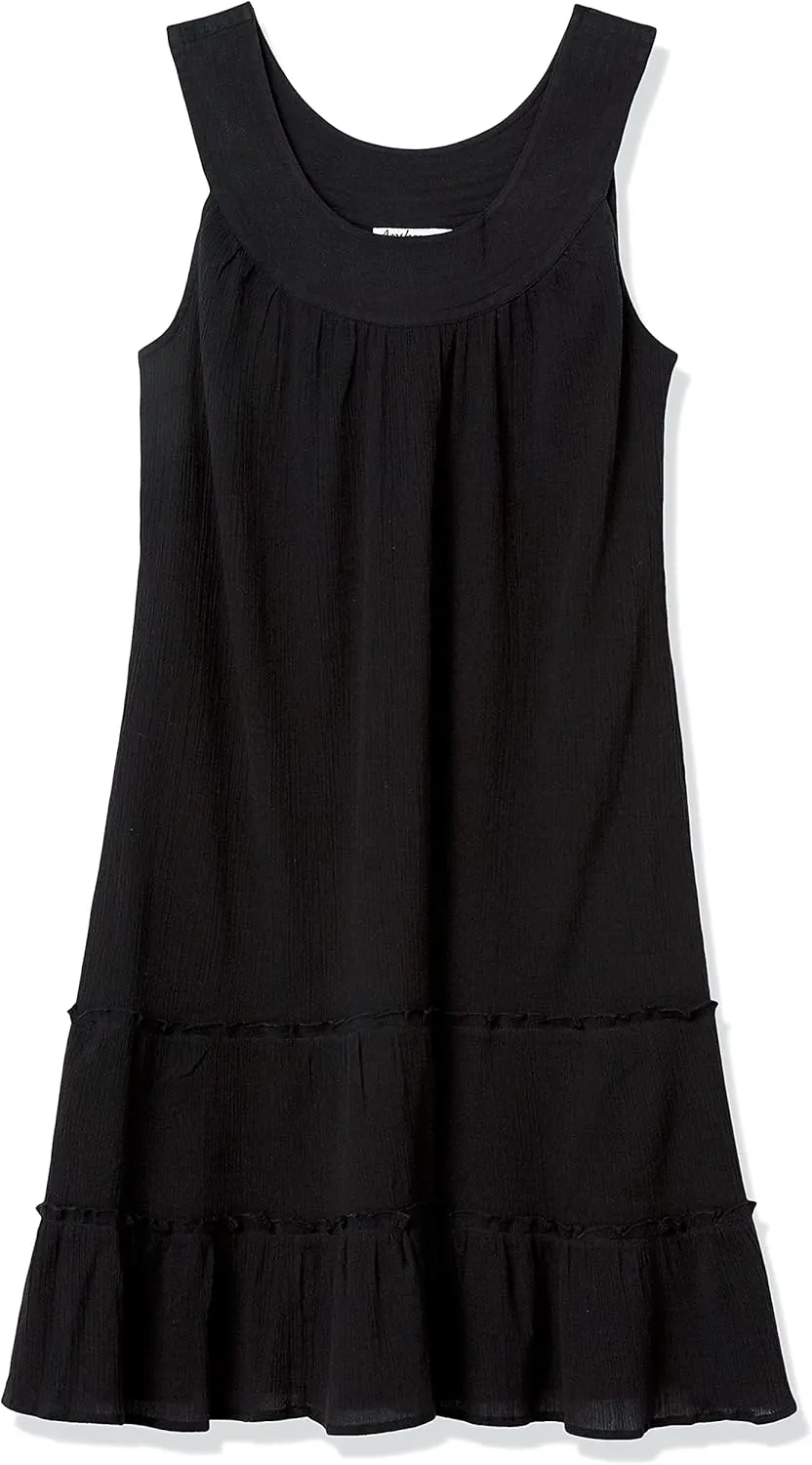 Anthony Richards Women's Crinkle Gauze Sun Dress 100% Cotton Sleeveless Dress