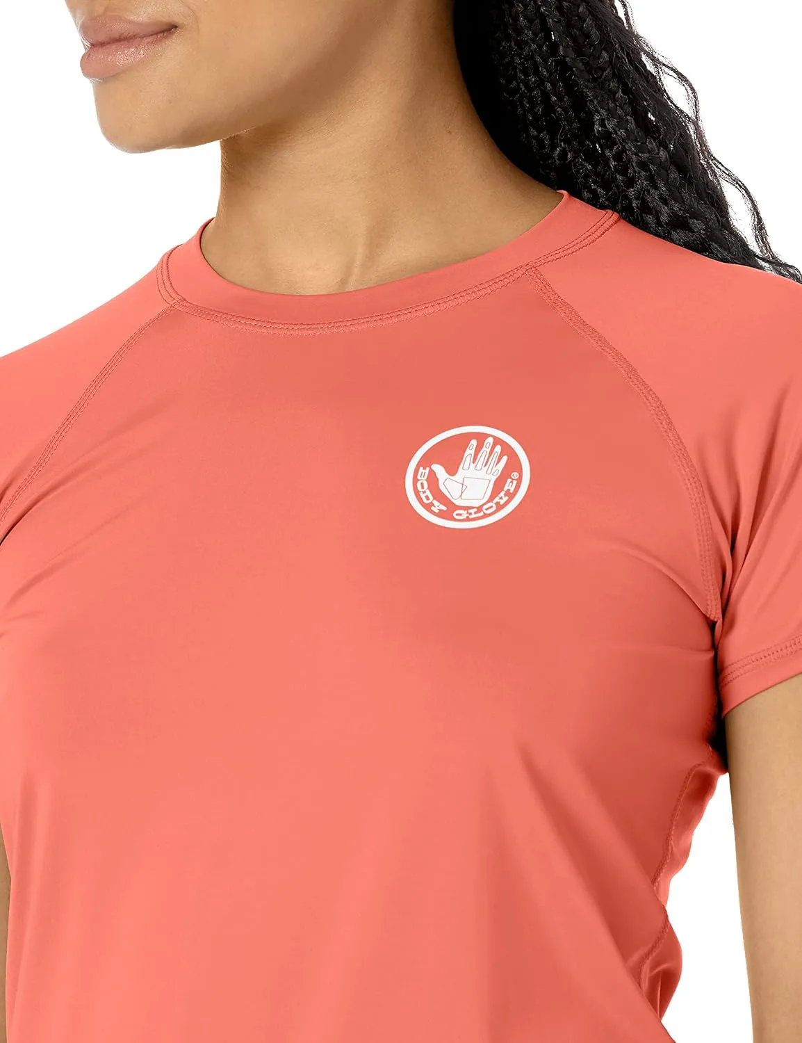 Body Glove Women's Smoothies In Motion Solid Short Sleeve Rashguard