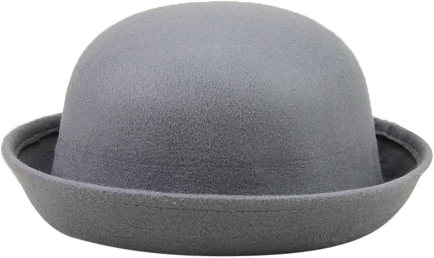 Bowler Hat Classic Pork-Pie Women Fedora Hat Foldable Rolled Brim Fedora Hat for Men Women Crushable