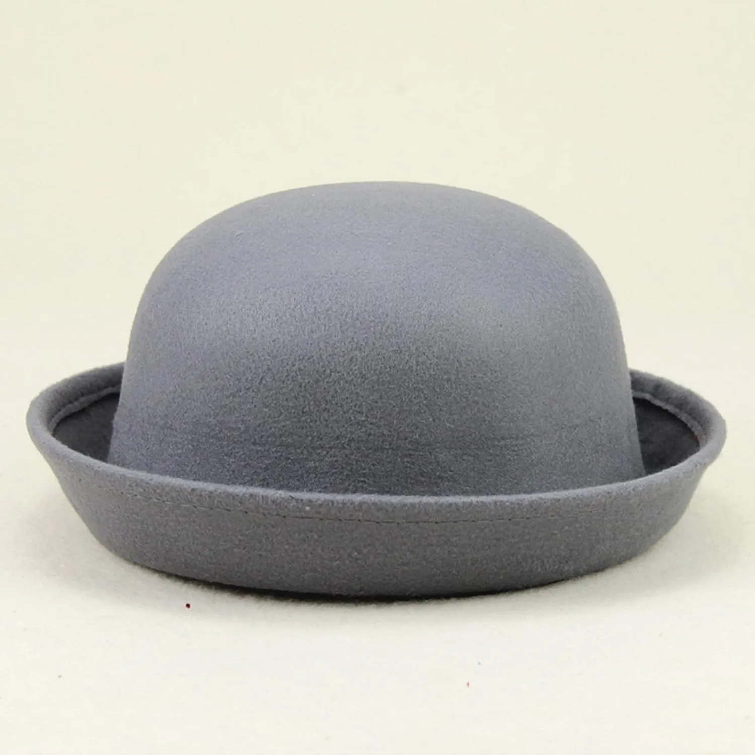 Bowler Hat Classic Pork-Pie Women Fedora Hat Foldable Rolled Brim Fedora Hat for Men Women Crushable