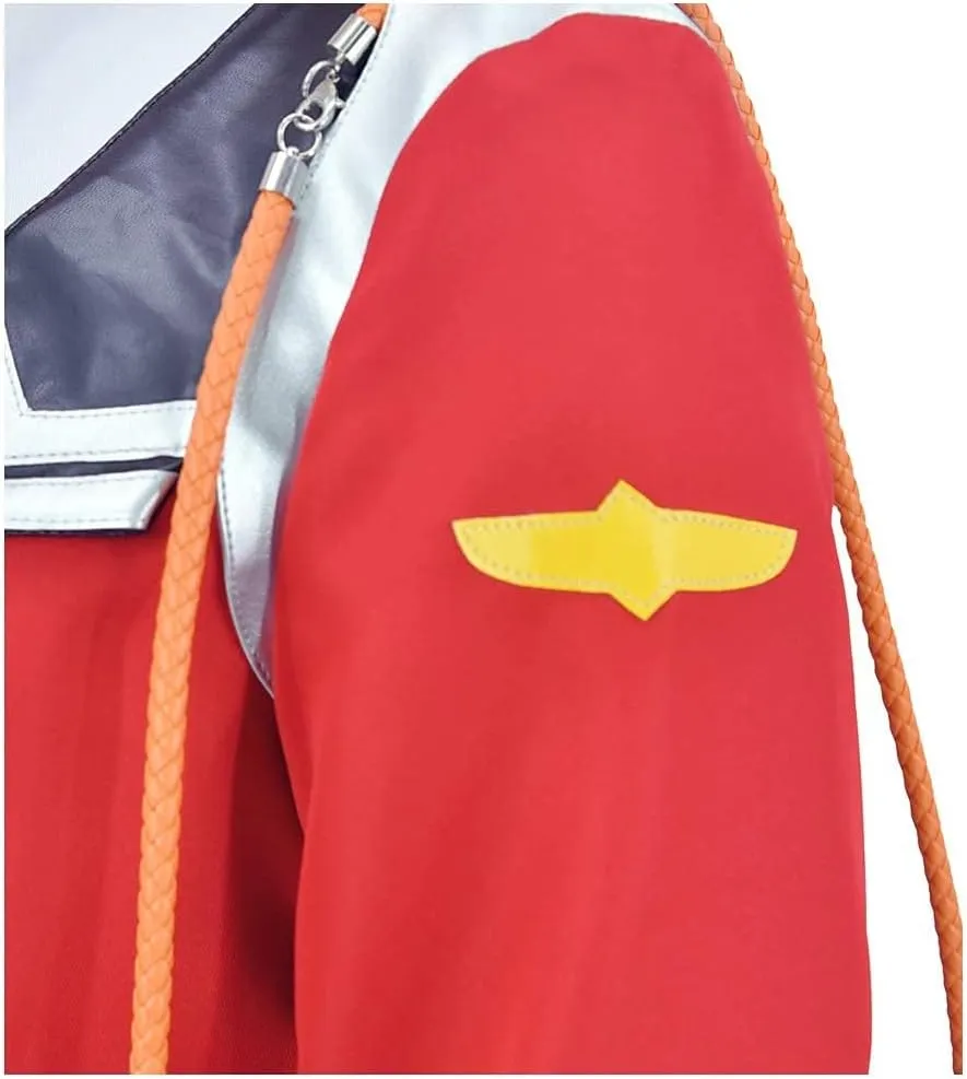 C-ZOFEK Women's US Size Red Dress Cosplay Outfits Anime Uniform Christmas Halloween Costume