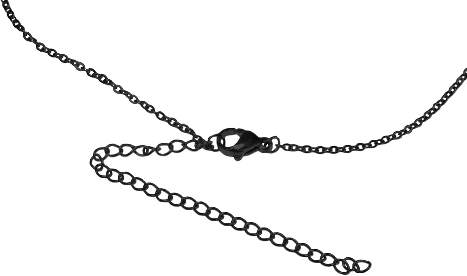 Caffeine Molecule Stainless Steel Necklace