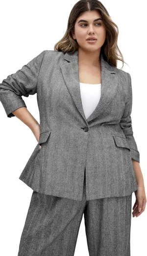 City Chic Women's Blazer-Kings Road