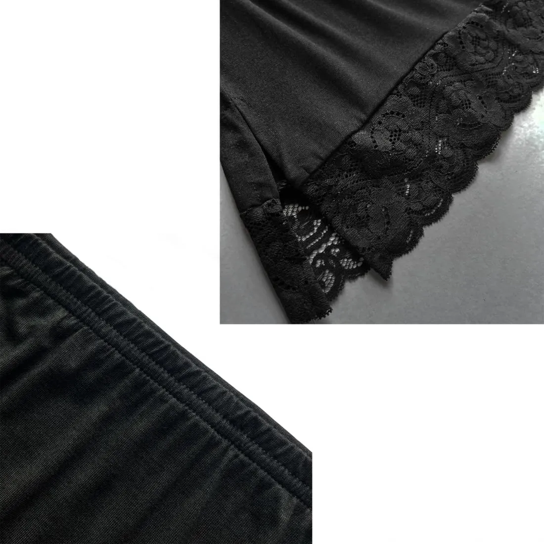 Cotton Modal Natural Fiber Half slips for women 19