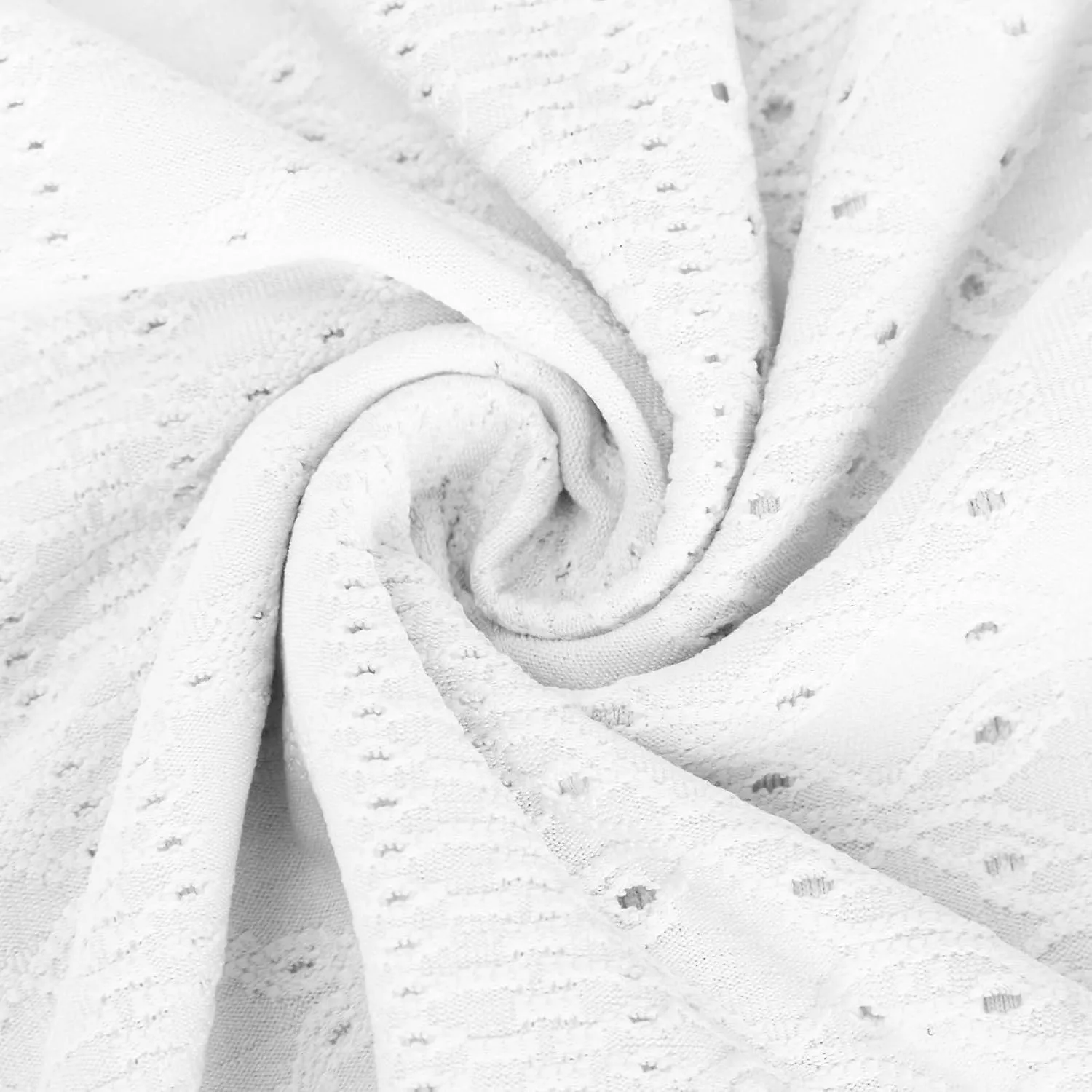 Dresses for Women Boho Eyelet Button V Neck Tie Knot Short Sleeve Dress Flowy Beach Vacation Midi Dress with Pocket