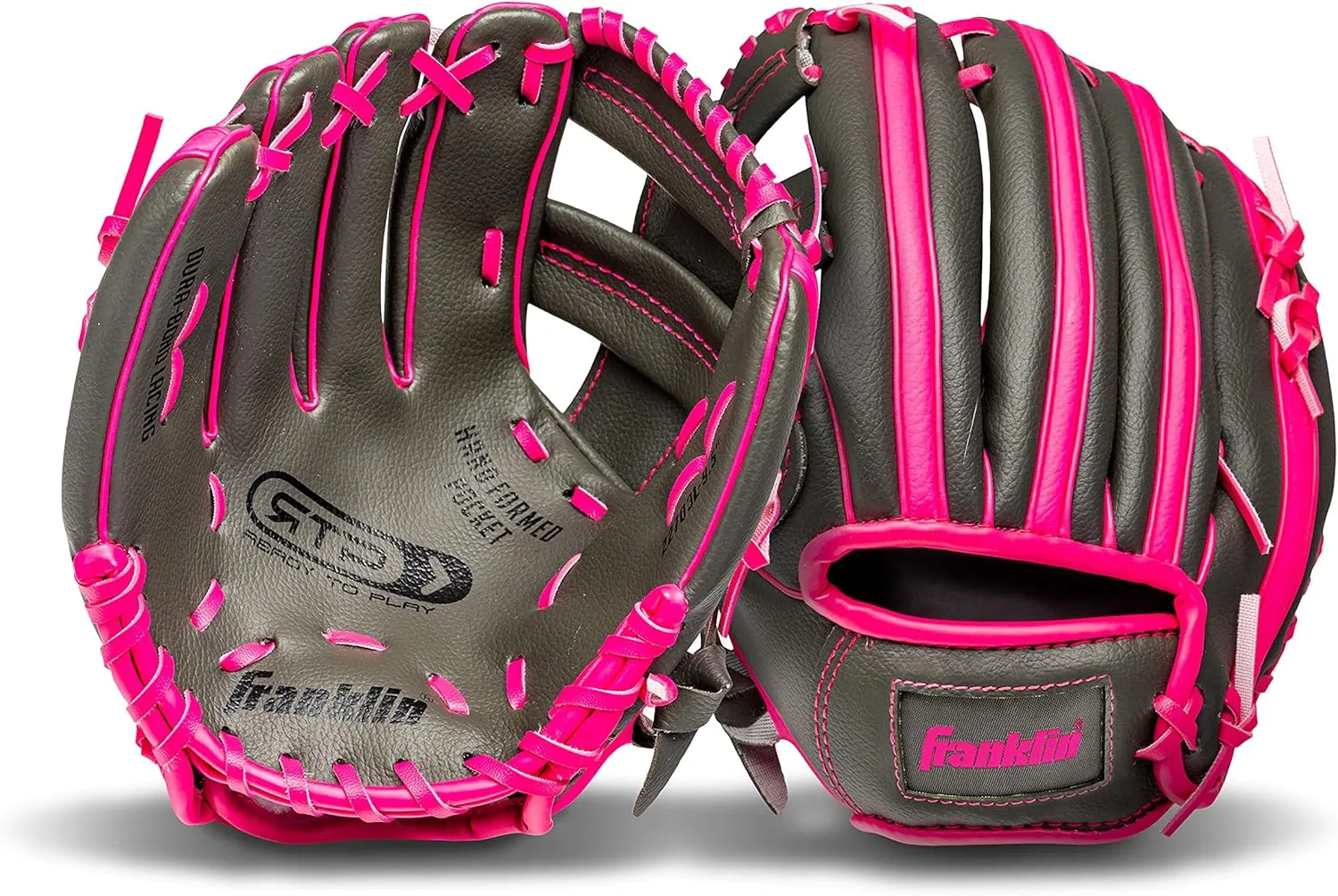 Franklin Sports Kids Baseball Gloves - RTP Youth Teeball Glove   Ball Set - Boys   Girls Teeball Mitt Set - Kids   Toddlers - 9.5"