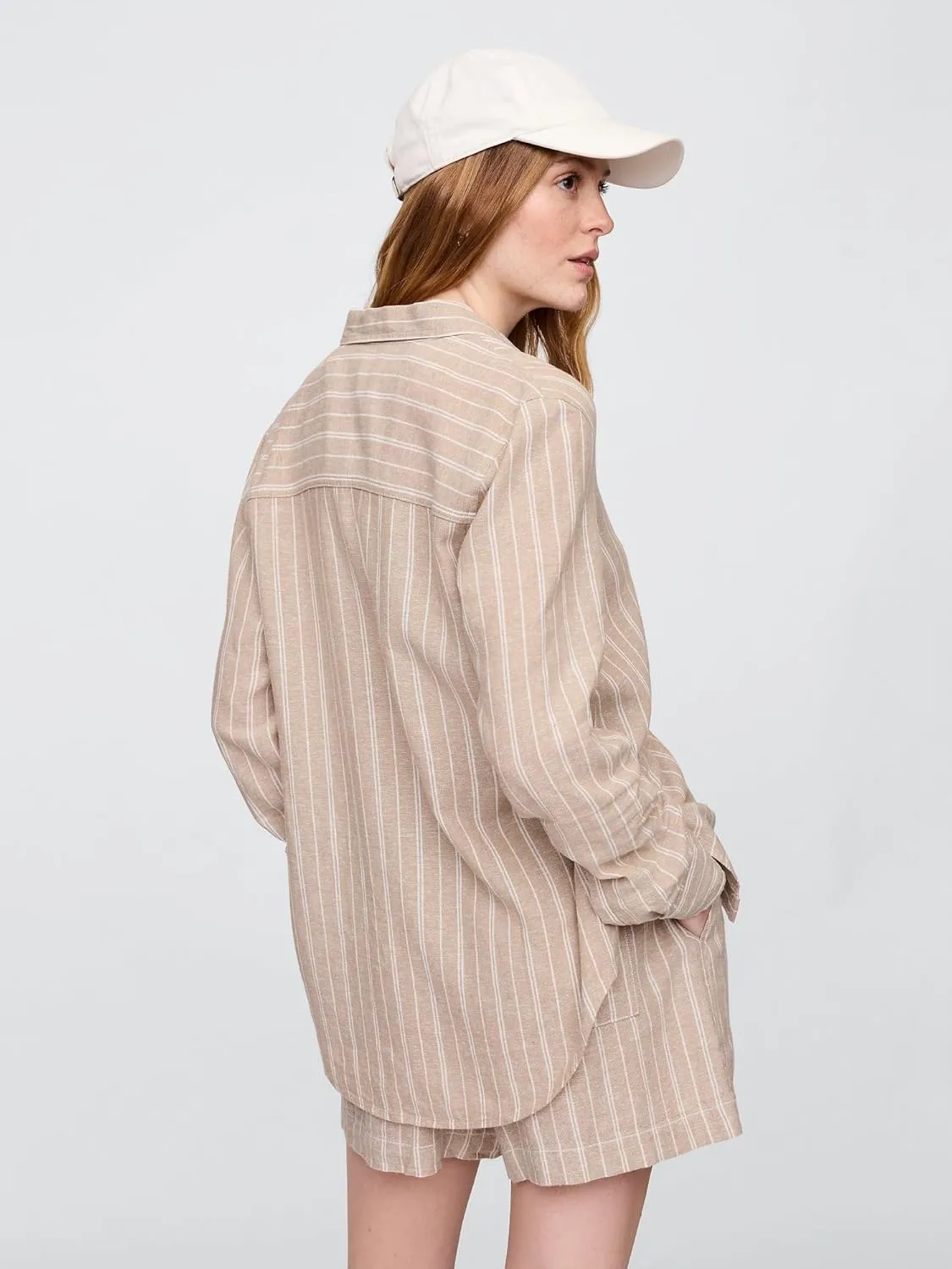 GAP Women's Linen Easy Shirt
