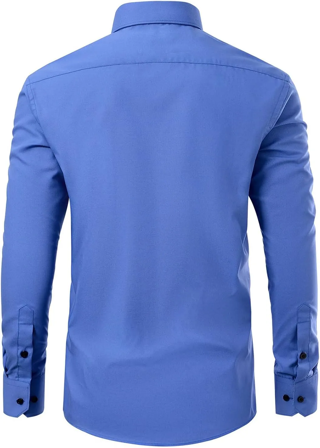 Gollnwe Men's Dress Shirts Long Sleeve Shirt White Button Down Shirt for Men Bussiness Casual