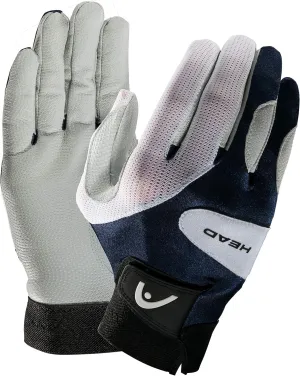 HEAD Leather Racquetball Glove - Renegade Extra Grip Breathable Mesh Glove - Medium, Right Hand