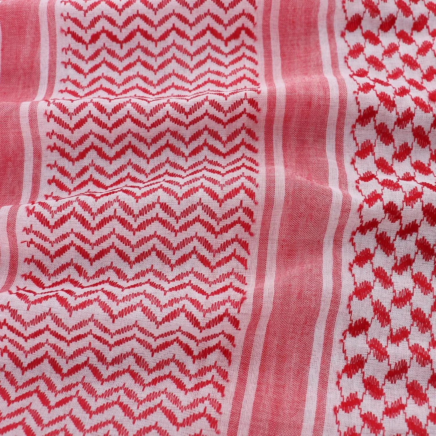 Head Scarf Keffiyeh Shemagh Turban Head Wrap Muslim Arab Saudi Dubai Headwear for Men Women