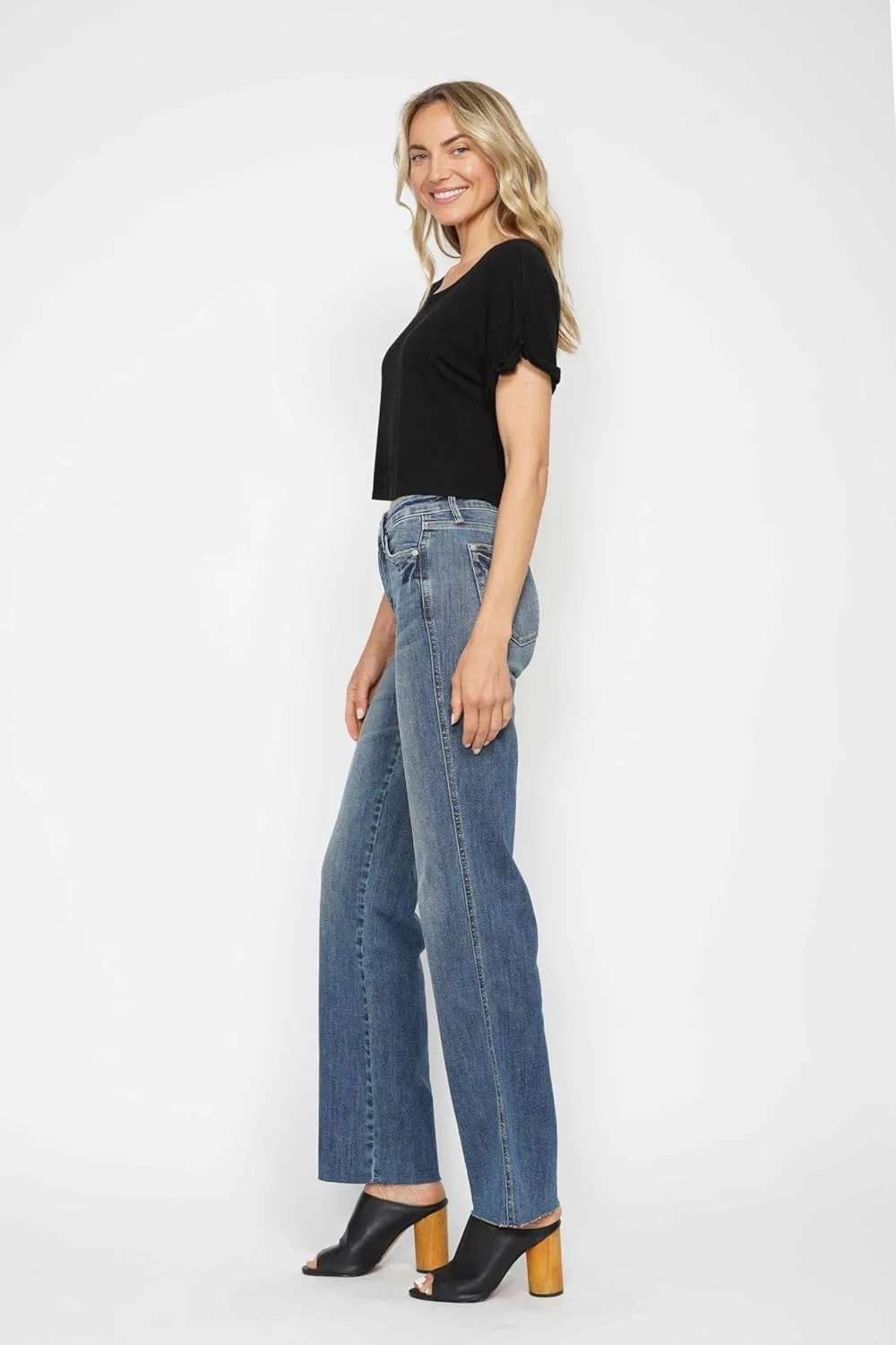 Judy Blue Tummy Control Straight Jeans