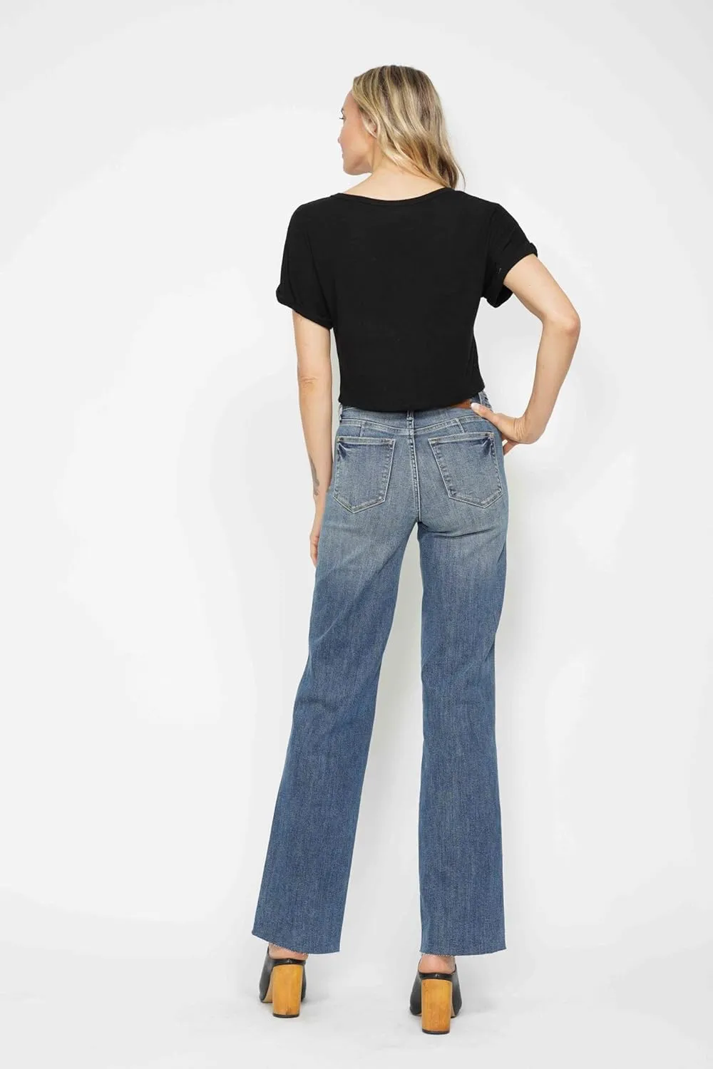 Judy Blue Tummy Control Straight Jeans