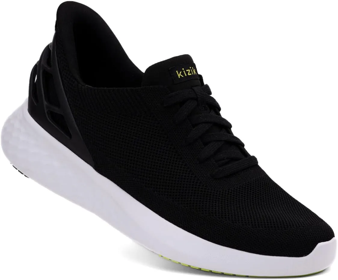 Kizik Slip On Sneakers: Athens - Comfortable All-Day Wear, Hands Free Convenience, Breathable Knit Top, Mens & Womens Walking Shoes with Arch Support