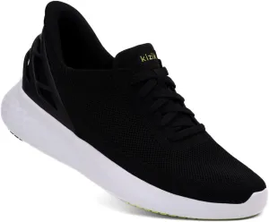 Kizik Slip On Sneakers: Athens - Comfortable All-Day Wear, Hands Free Convenience, Breathable Knit Top, Mens & Womens Walking Shoes with Arch Support