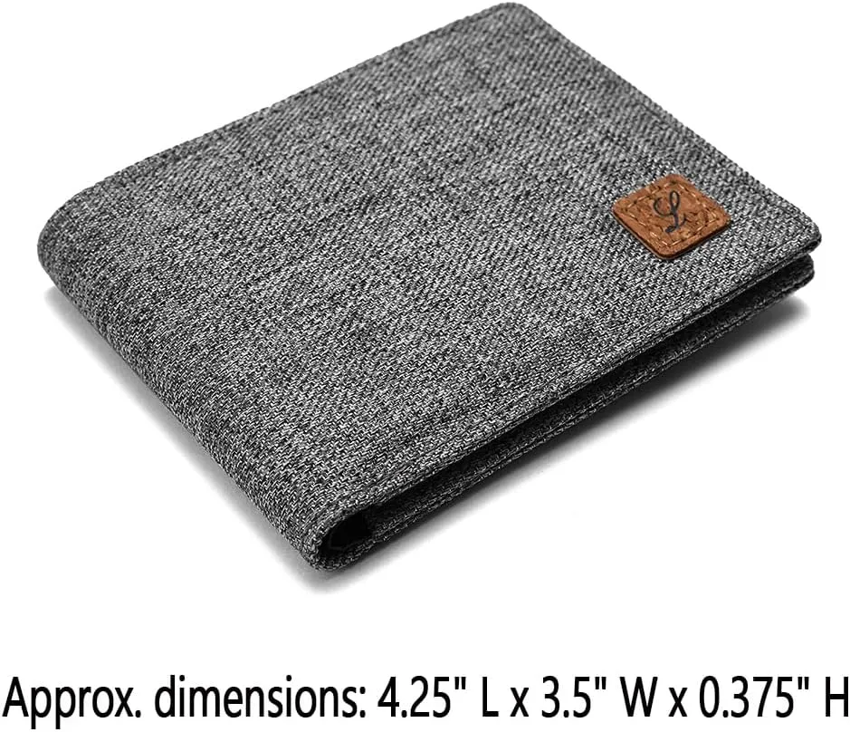 Lanyani RFID Wallets Bifold Simple
