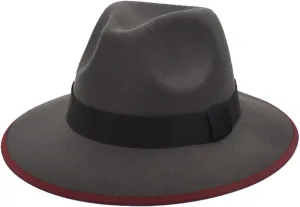 Men Women Classic Wide Brim Floppy Panama Hat Fedora Hat Rancher Hat Jazz Hat Vintage Church Cap