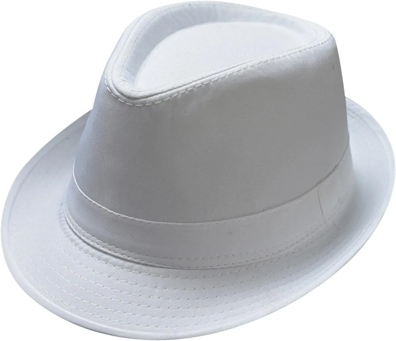 Mens 1920s Fedora Hat Men Classic 20s Black Hats Jazz Cap for Women Jazz Retro Dress Fedora Hat