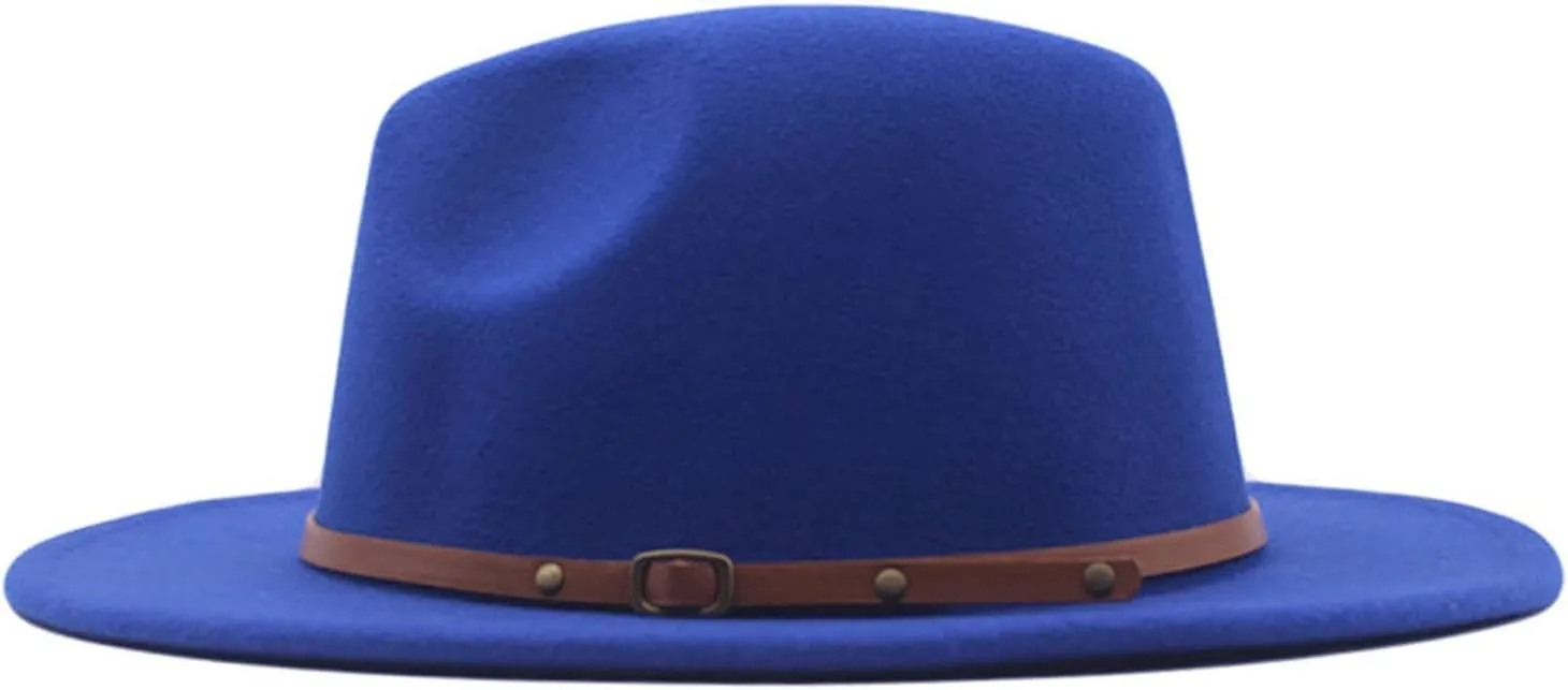 Mens Plain Cotton Twill Fedora Panama Hat Classic Solid Color Short Brim British Style Jazz Hats Summer Sun Hat