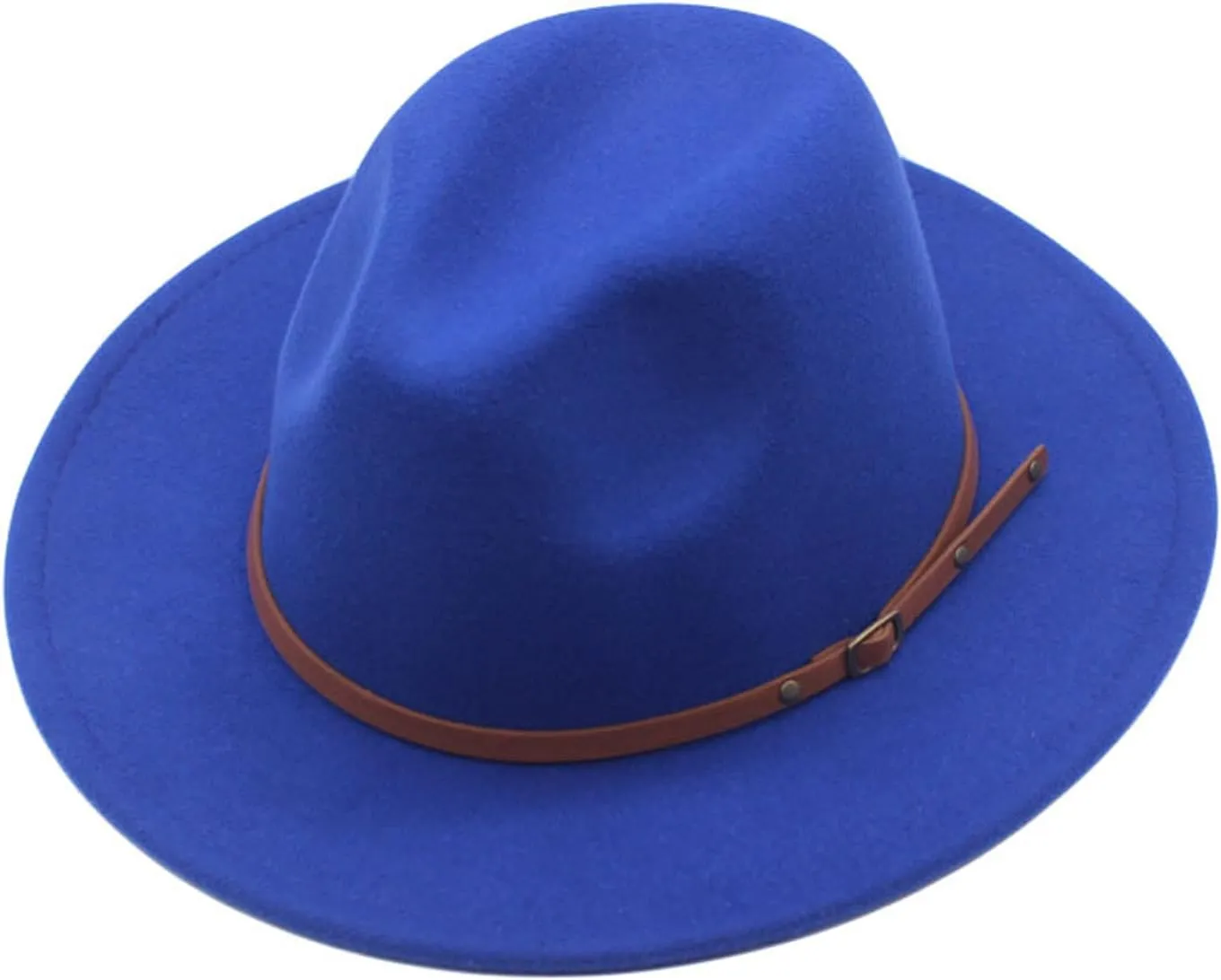 Mens Plain Cotton Twill Fedora Panama Hat Classic Solid Color Short Brim British Style Jazz Hats Summer Sun Hat