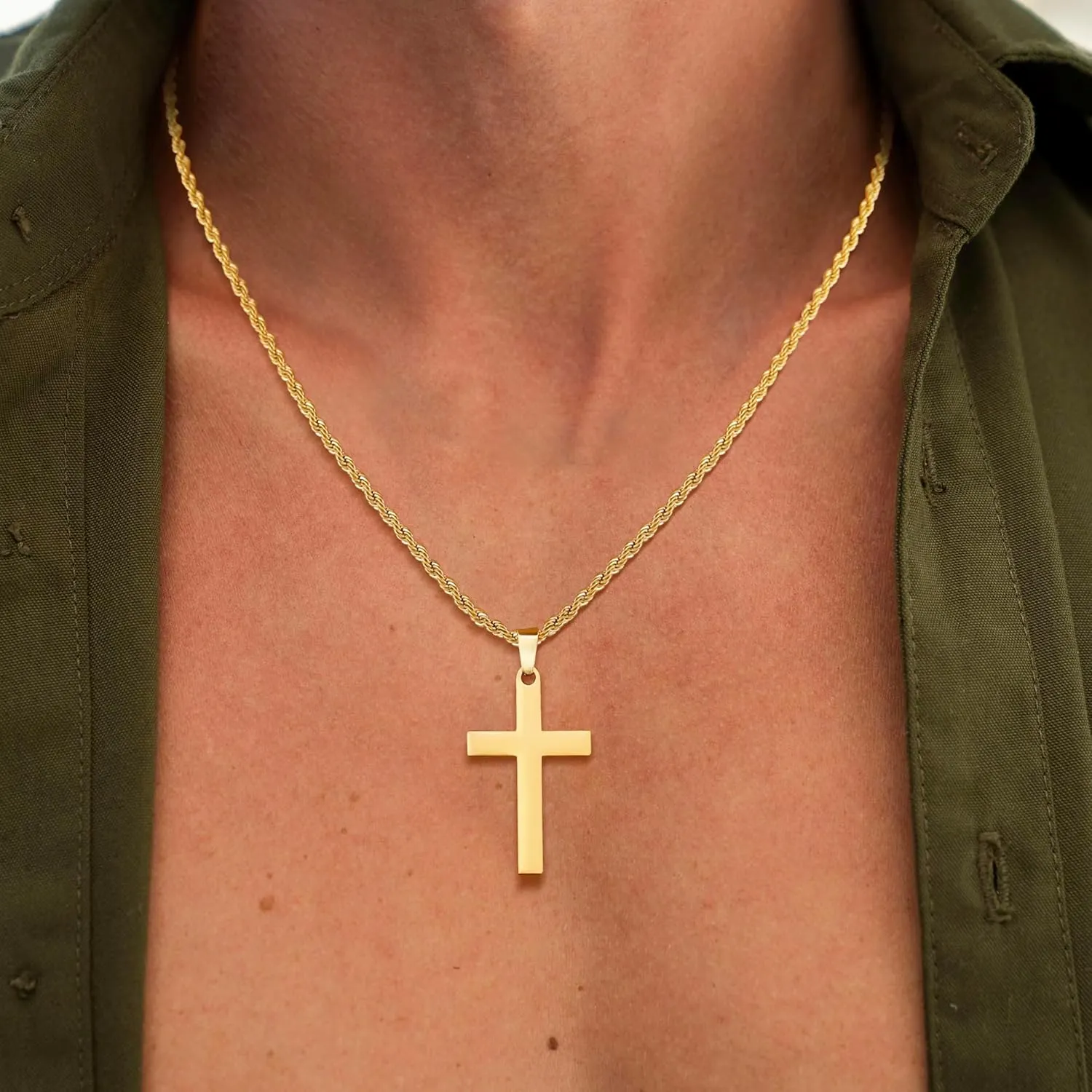 Necklace for Men Gold/Silver