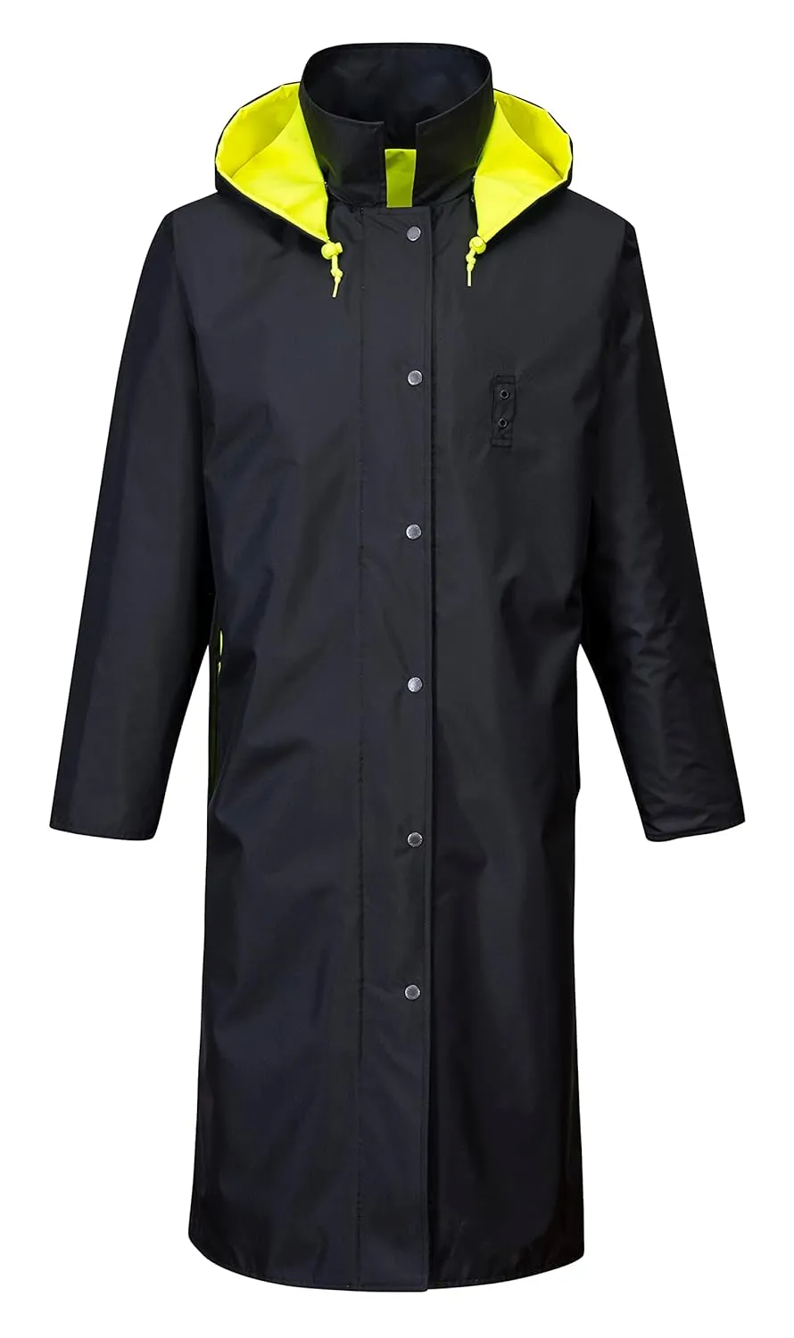 Portwest Hi-Vis Reversible Raincoat - UH447, Yellow/Black, XXL