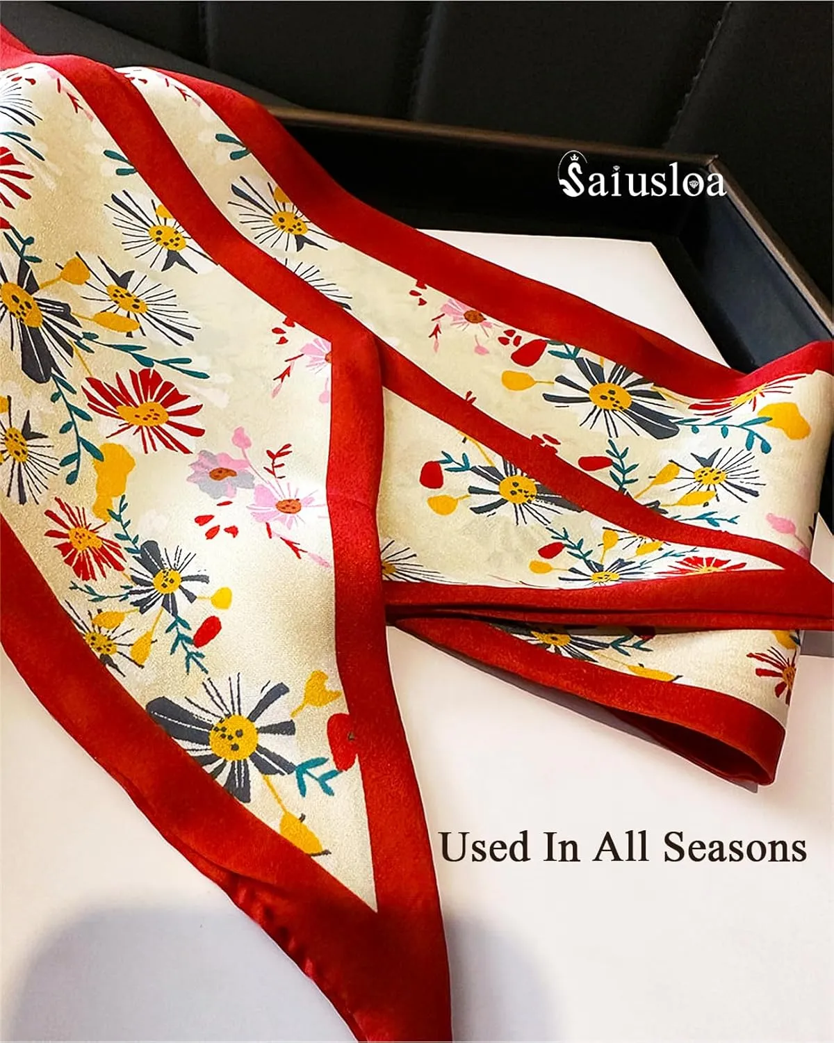 Purse Scarf For Handbags Head Scarves For Women's Hair Bags Scarfs Long Skinny Scarves Fashion Silky Headbands Accessories