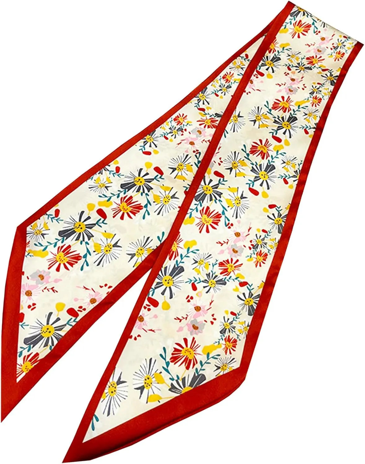 Purse Scarf For Handbags Head Scarves For Women's Hair Bags Scarfs Long Skinny Scarves Fashion Silky Headbands Accessories