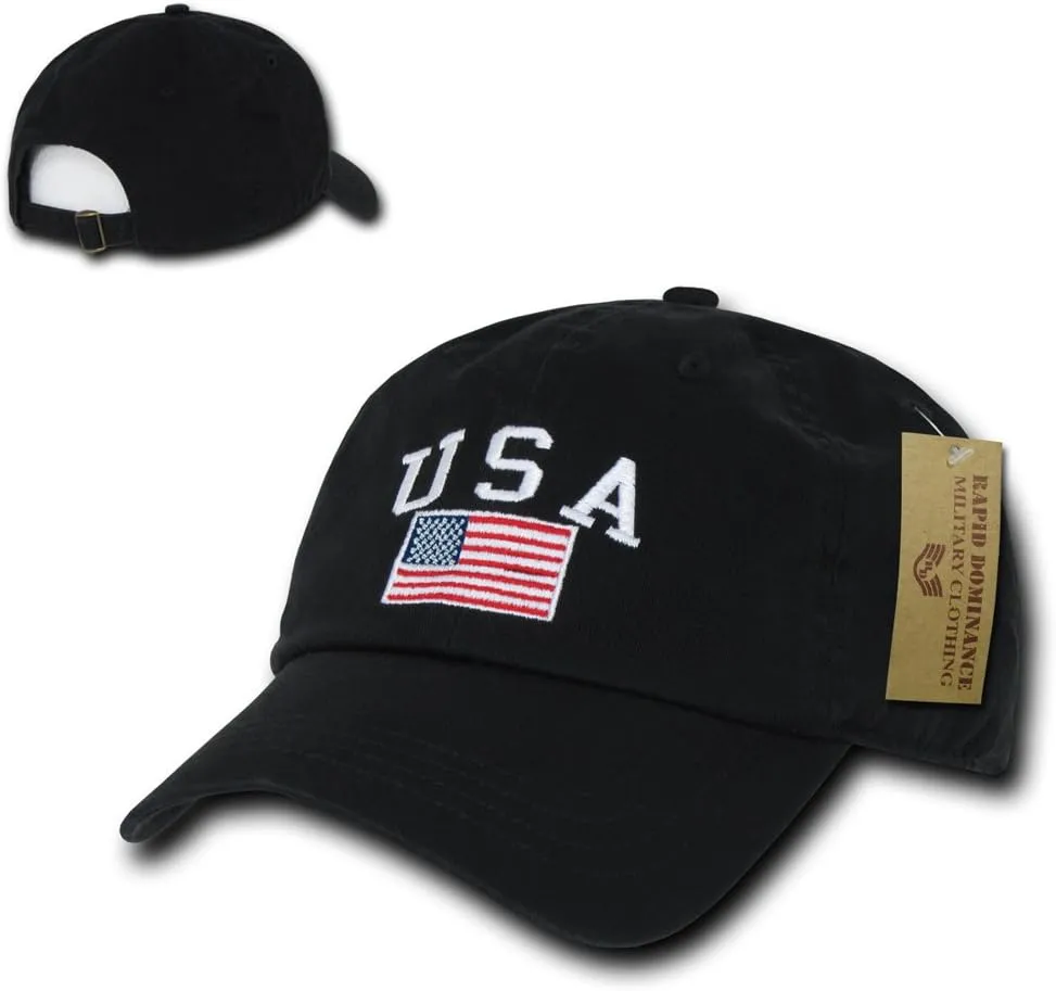 Rapiddominance Polo Style USA Cap