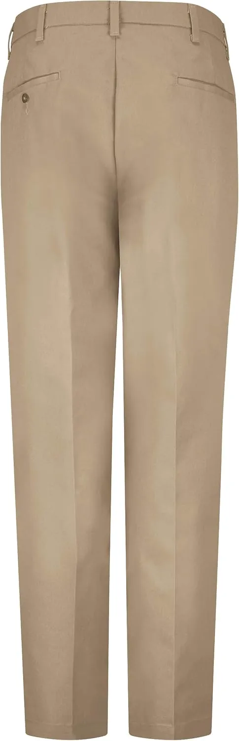 Red Kap Men's Executive Double Pleated Twill Work Slacks