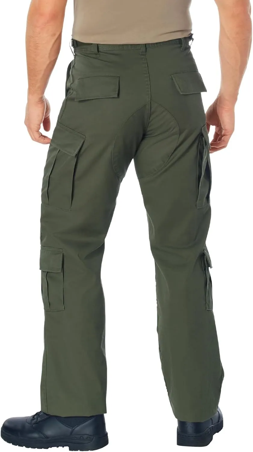 Rothco Vintage Paratrooper Fatigue Pants Vintage Cargo Pants Camouflage Pants