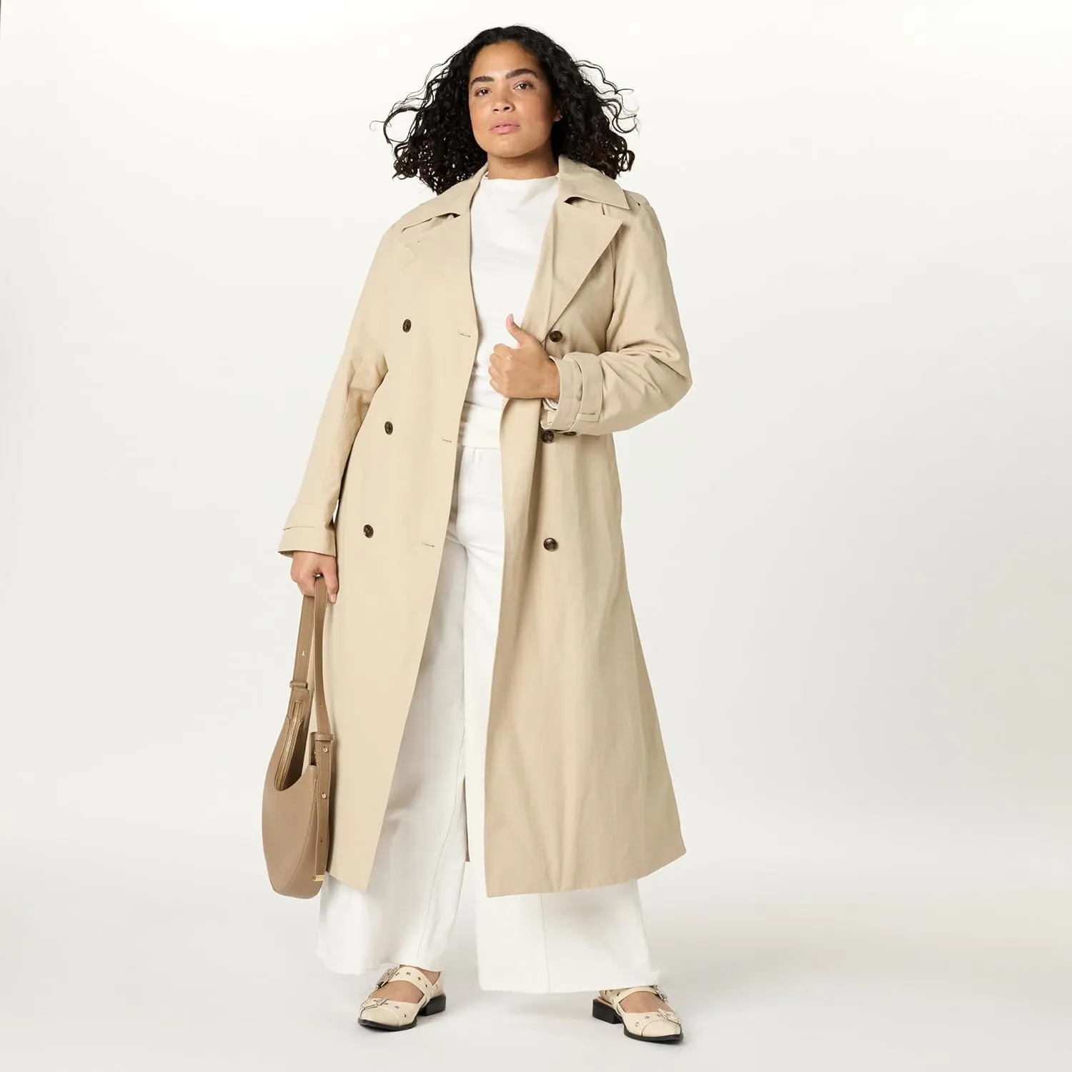 The Drop Women's Emilia Elongated Trench