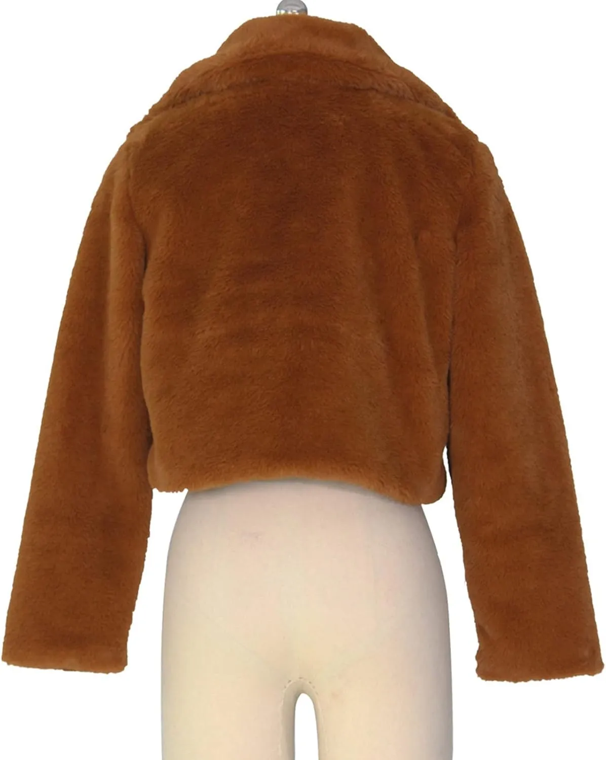 Women's 2023 Winter Coats Coat Pelt Thick Women Fashion Faux Pelt Warm Women's Coat Soft Long Sleeve Open Front Long