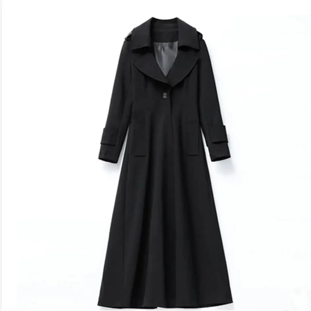 Women's Trench Coat Long Women's Trench Coat